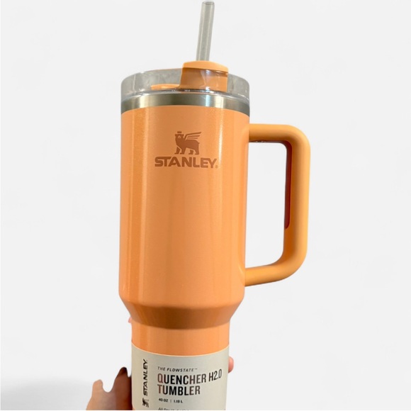 Stanley Quencher H2.0 Tumbler - Bellini Shimmer Orange - Picture 1 of 5